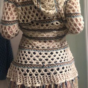 Free people crochet beach cover